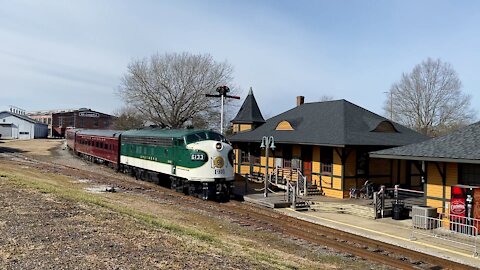 Walking tour of Spencer, NC, and the Transportation Museum