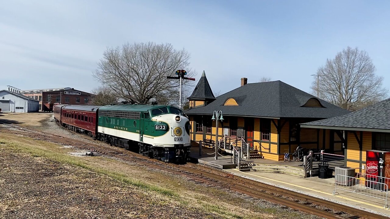 Walking tour of Spencer, NC, and the Transportation Museum