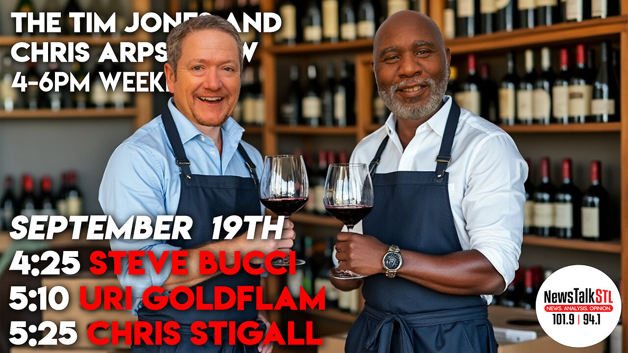 The Tim Jones and Chris Arps Show 09.19.2024 Steve Bucci | Uri Goldflam | Chris Stigall