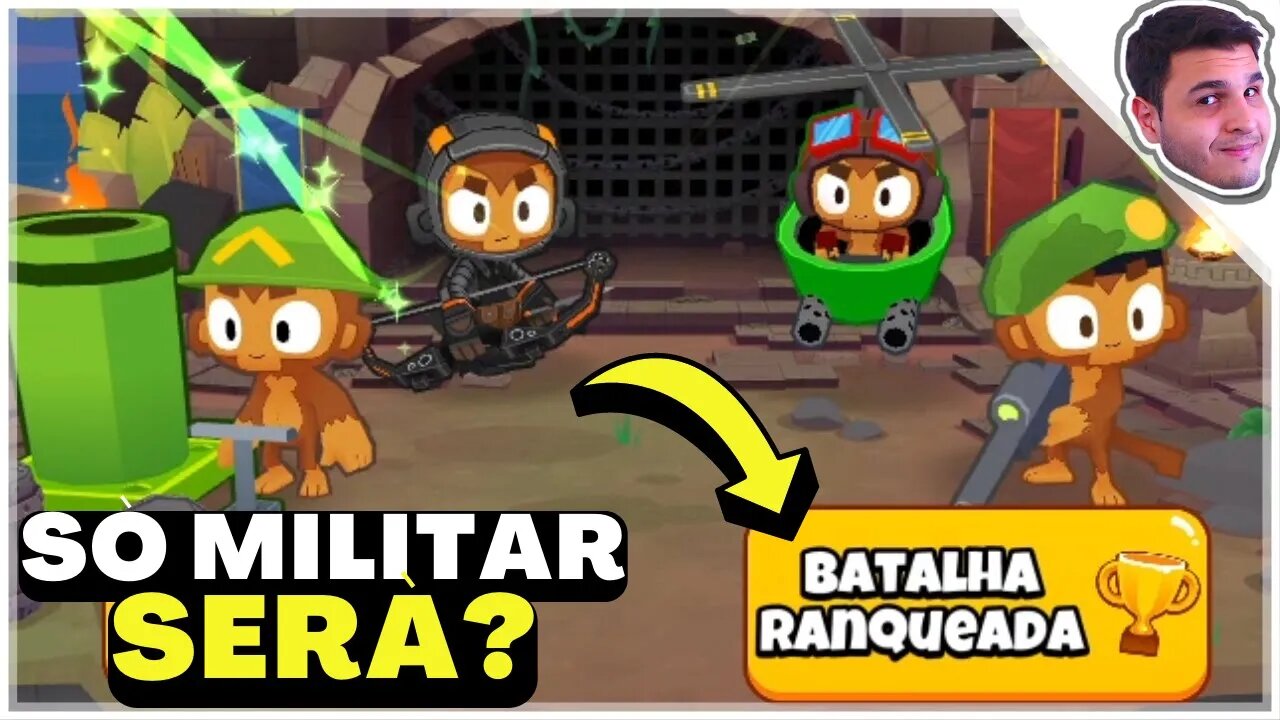 DA PRA VENCER SÓ COM MILITAR? BLOONS TD 2 BATTLES