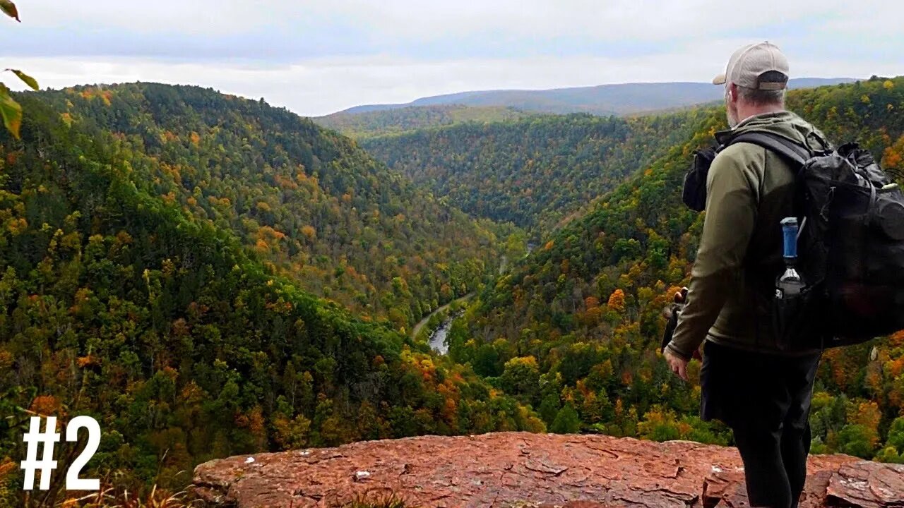 Fall Foliage On the PA Grand Canyon - West Rim Trail 2022 Part 2