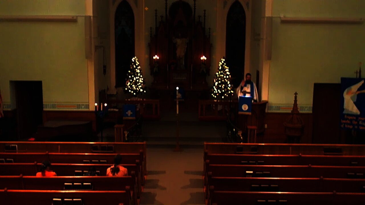 "STOP TALKING!" Advent 2 Midweek 2018