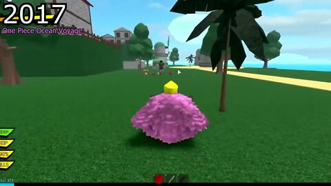Evolution of Roblox One Piece Games! 2016 2020 6