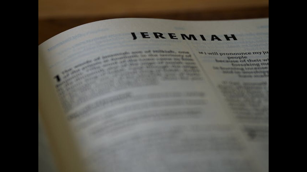 Identify who you are in the book of Jeremiah. Movie is in the link below.