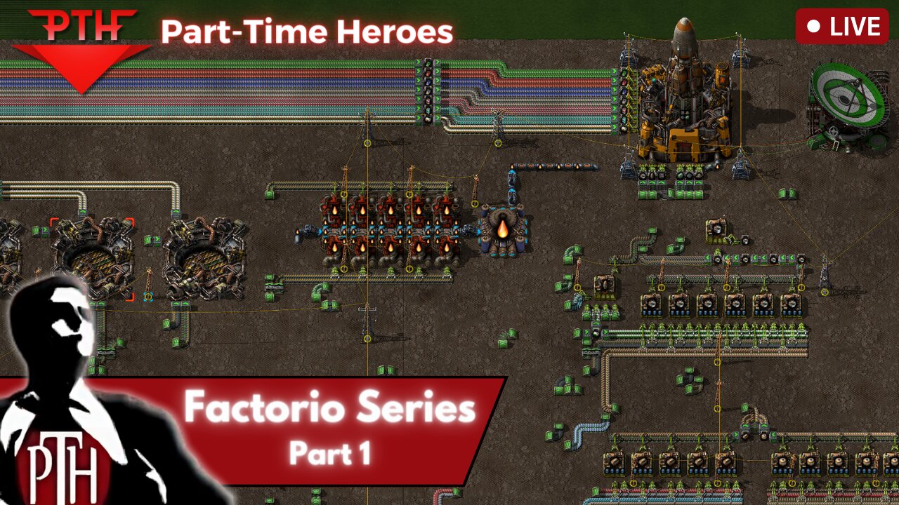 PTH Factorio - New Series! Part 1