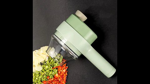 4 in 1 Handheld Electric Vegetable Cutter