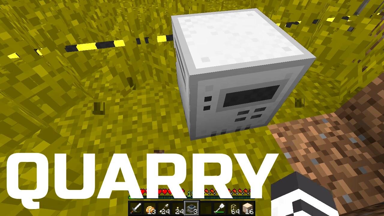 Quarry bois! | Minecraft 1.7craft | Part 8