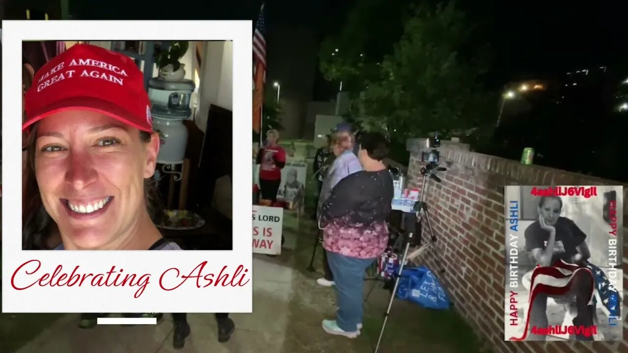 DC Gulag Vigil ~ Nicole Reffitt on celebrating Ashli's Babbitt's life 10/10/23