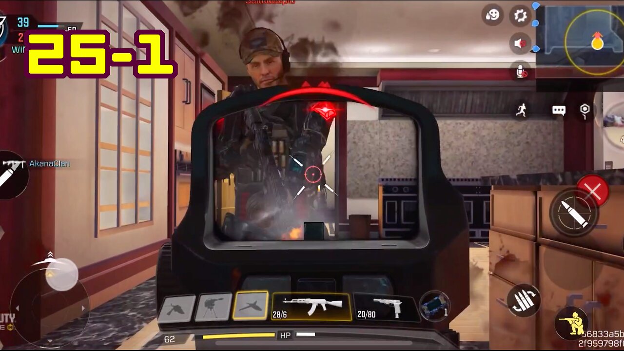 25 Kills 1 Death Call of Duty Mobile Gameplay by Chippyo