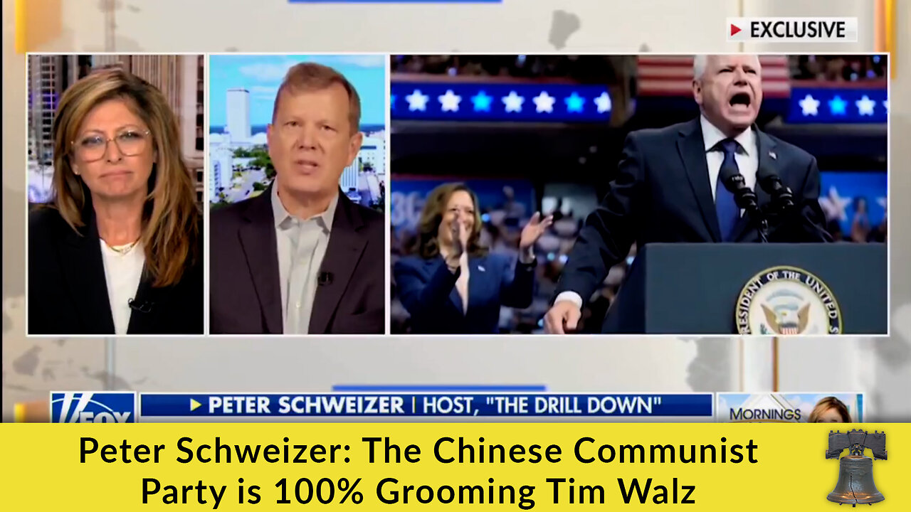 Peter Schweizer: The Chinese Communist Party is 100% Grooming Tim Walz