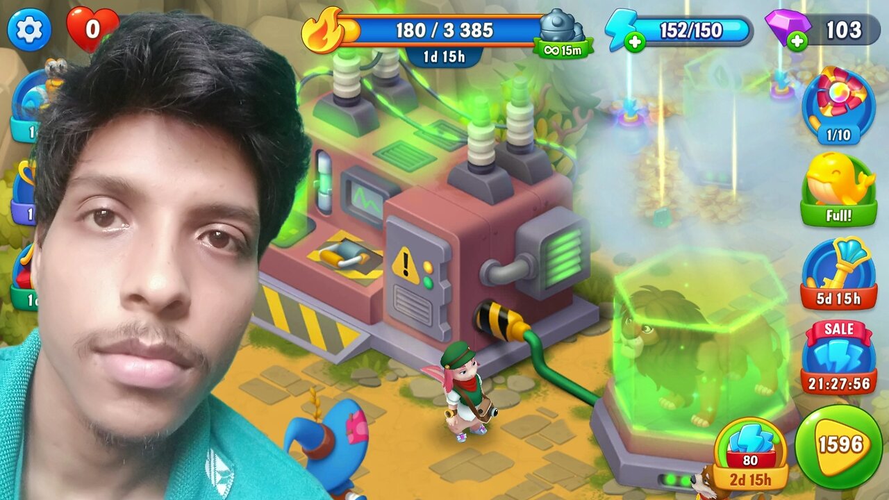 Fishdom level 1596/NayekGaming /debojyotinayek nayek