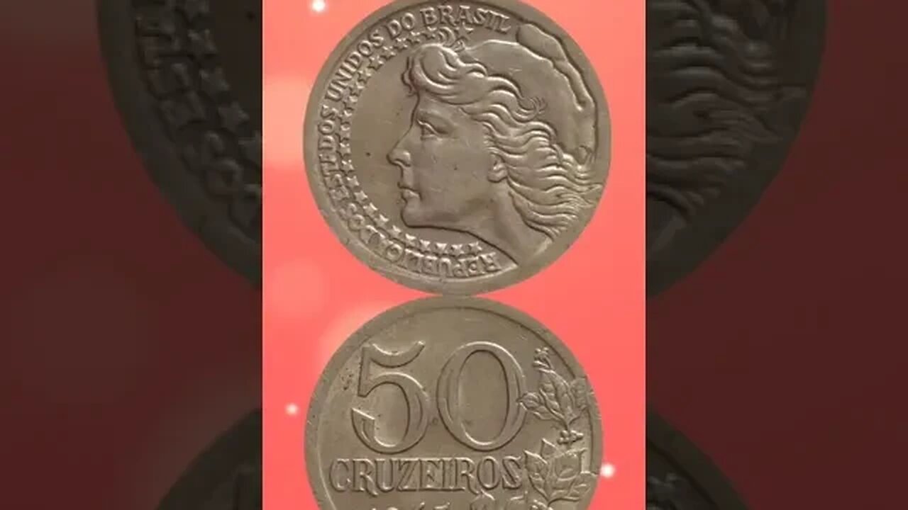 BRAZIL 50 CRUZEIROS 1965. #shorts #viral #coinnotesz
