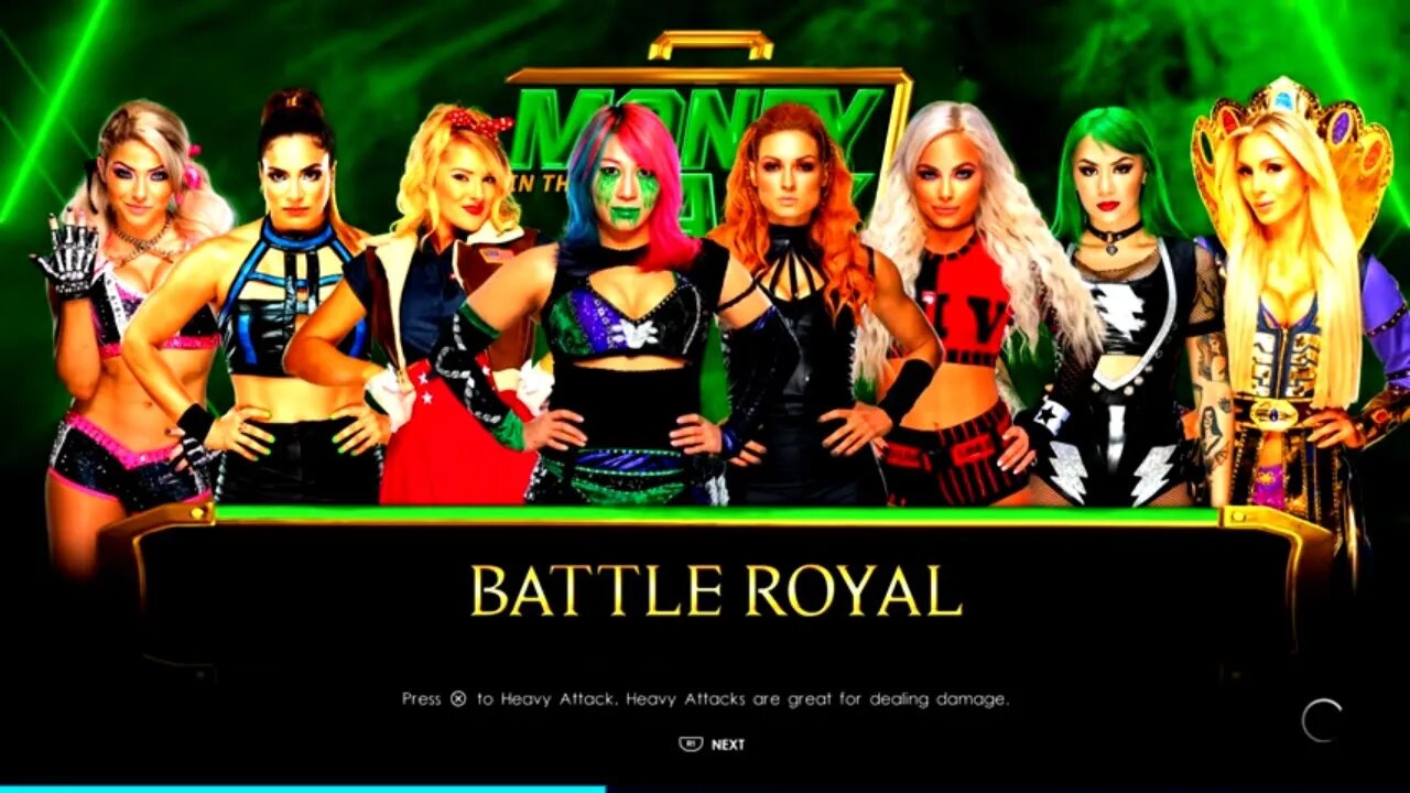 WWE Money in the Bank 2022 Evans v Bliss v Morgan v Rodriguez v Asuka v Shotzi v Lynch