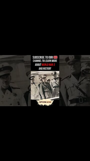 Why Did Italy Perform So Badly in World War 2? #shorts