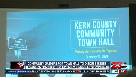 Kern County community gathers for town hall to discuss issues