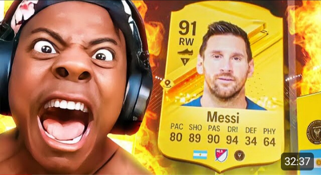 IShowSpeed's FIRST FIFA 24 PACK OPENING!