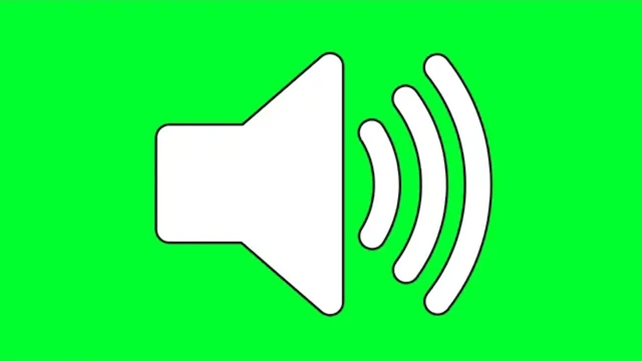 Speaker voice chat green screen