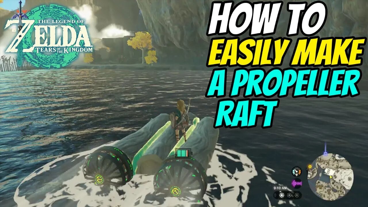 How to Make a Propeller Raft | The Legend of Zelda: Tears of the Kingdom