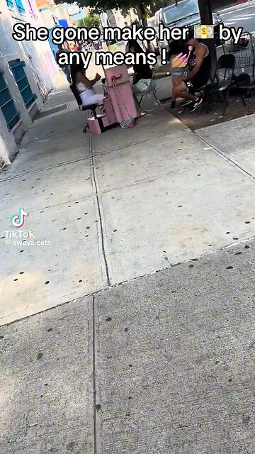 Migrant Nail Shop on NYC Sidewalk Sparks Controversy