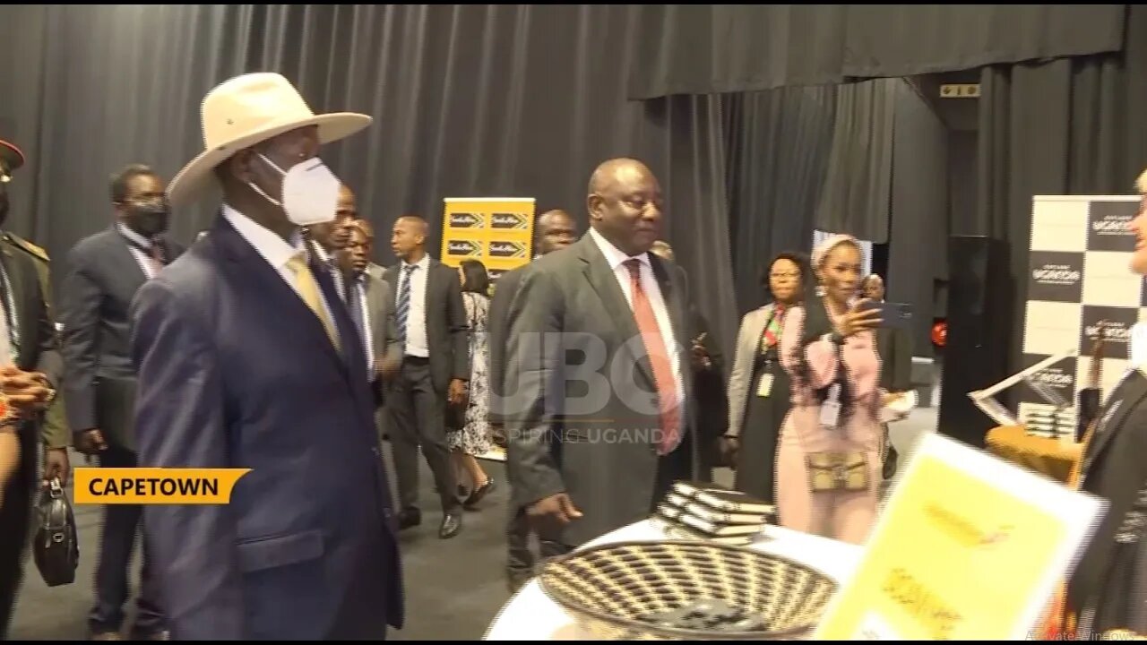 President Yoweri Museveni is in Cape Town South Africa for the 28th World Economic Forum on Africa