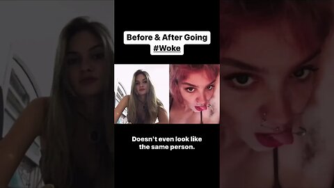 Shocking Before & After Going #woke #shorts