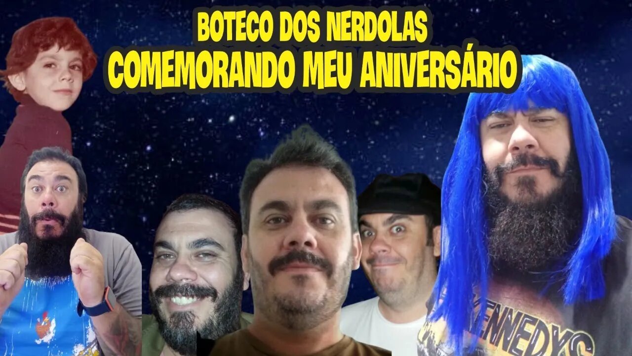 Boteco dos Nerdolas Ep. 45 - Live do Meu Aniversário!