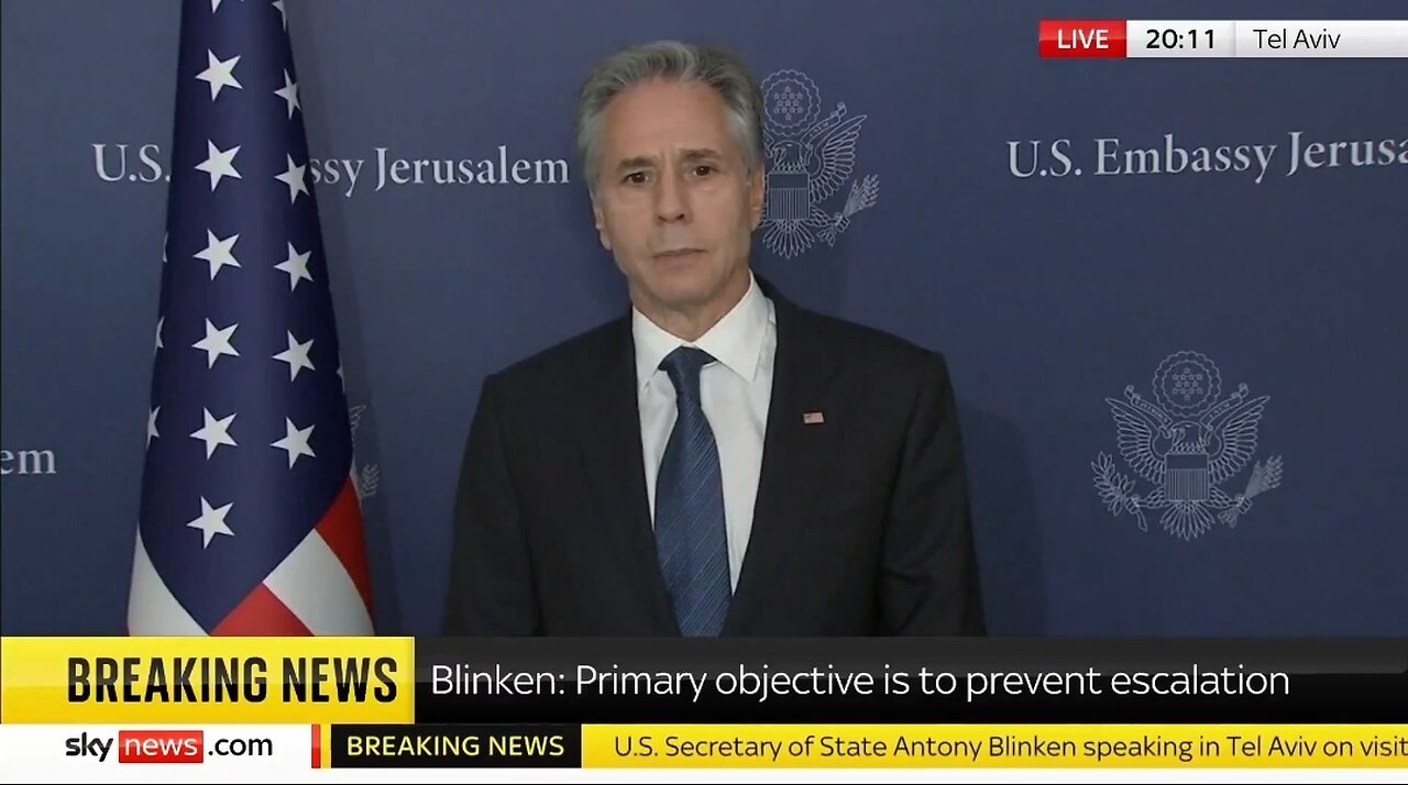 Secretary of State: Netanyahu Has Agreed To A Ceasefire