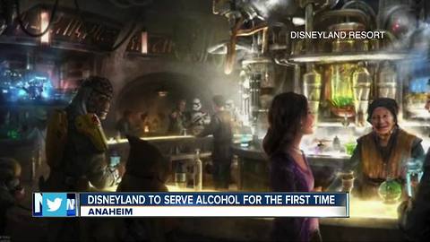 Disneyland to serve alcohol for the first time