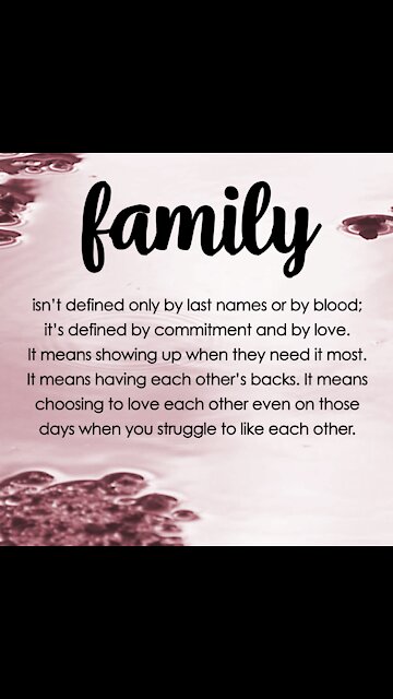 Family Isn't Defined By... [GMG Originals]