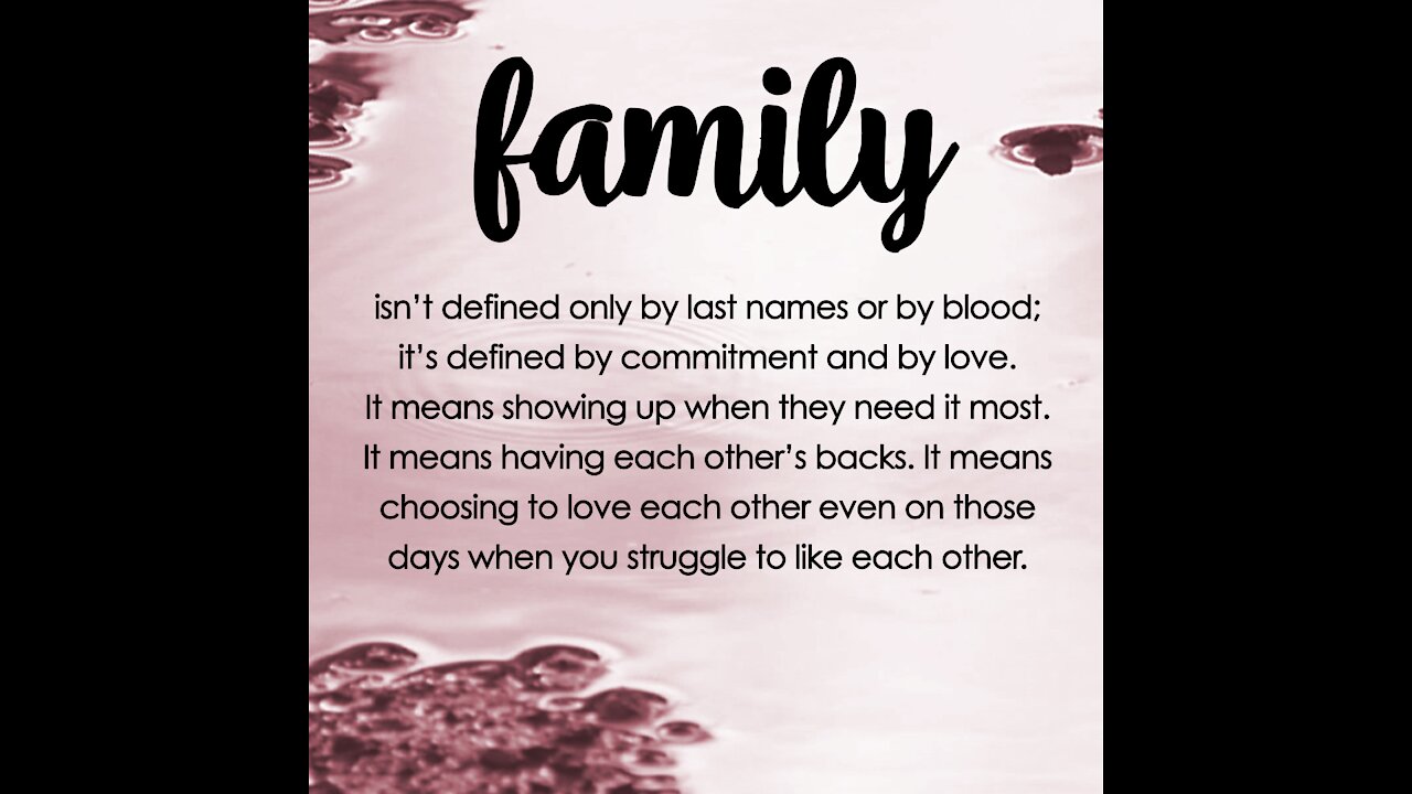 Family Isn't Defined By... [GMG Originals]