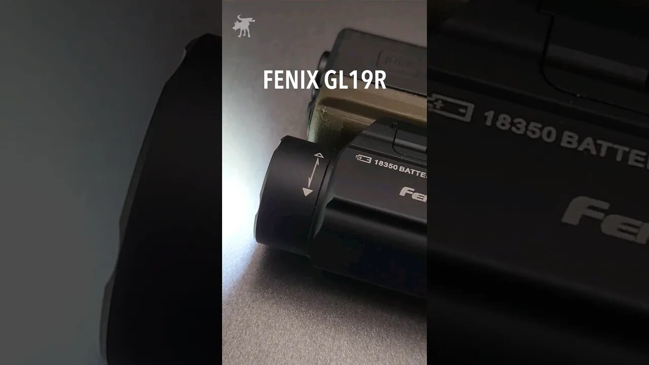 Fenix GL19 pistol light #pewpew #Fenix