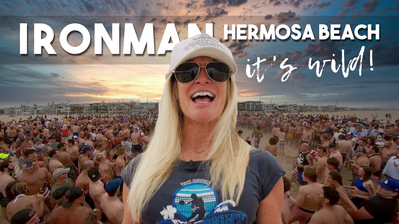 Run, paddle, chug: the craziest race you’ve ever seen | Hermosa Beach Ironman