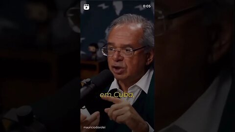 Paulo Guedes sempre preciso. Aqui ele faz um diagnóstico irretocável sobre a esquerda.