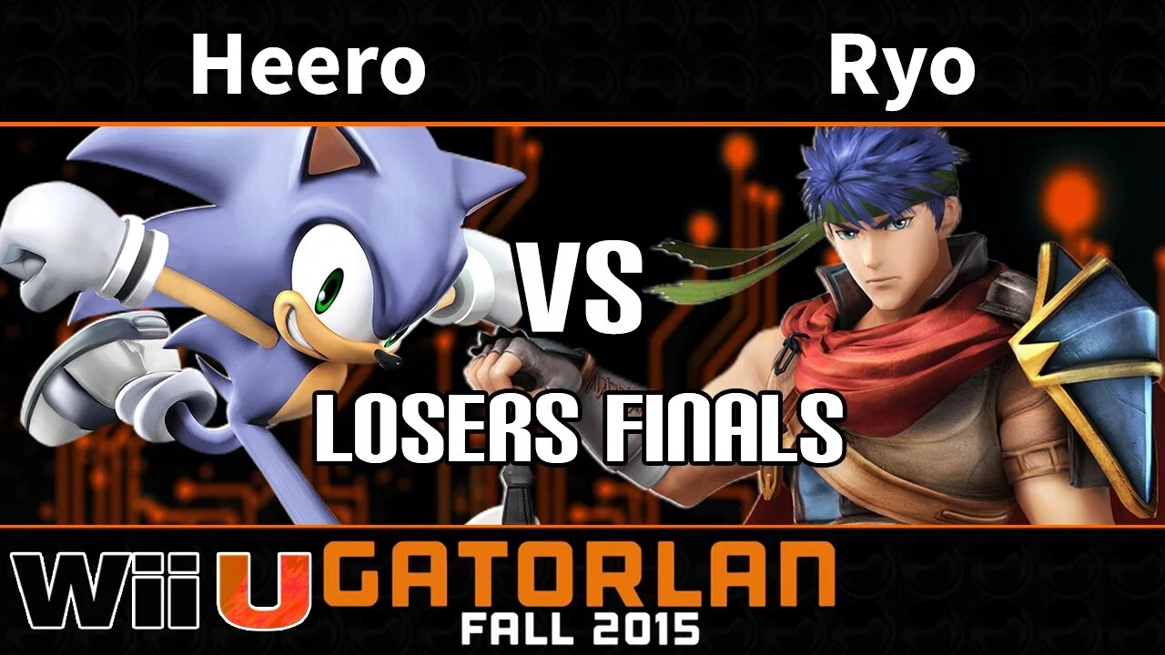 Gatorlan: ONI|Heero (Sonic) vs. MVG|Ryo (Ike) - Losers Finals