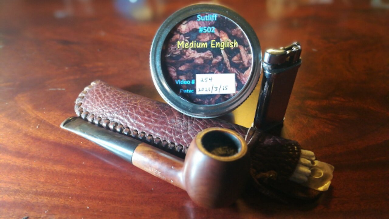 254 Sutliff - Medium English #502 - To Smoke Every Blend - Pipe Tobacco - Hilson De Luxe