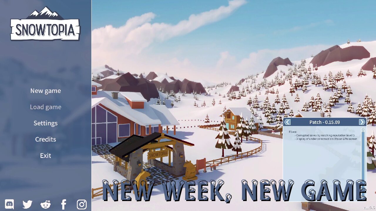 Snowtopia: Ski Resort Builder (New Week, New Game)