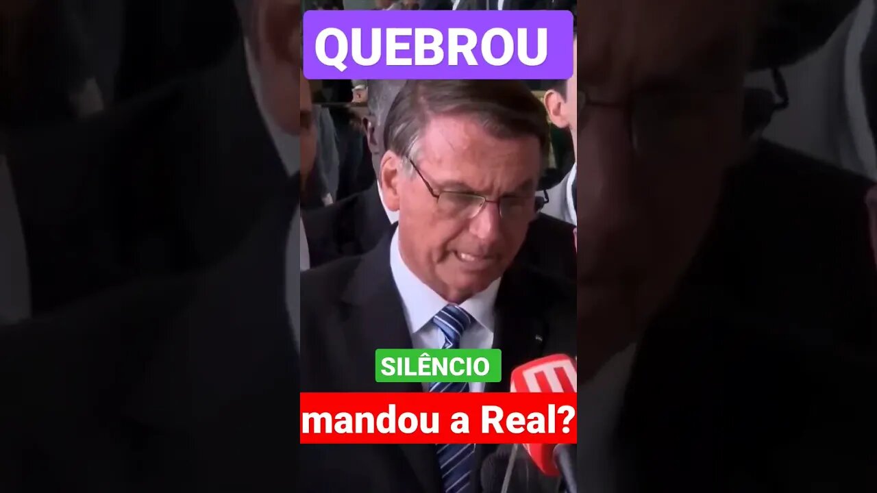 QUEBROU O SILÊNCIO E MANDOU A REAL? CONCORDA? #shorts