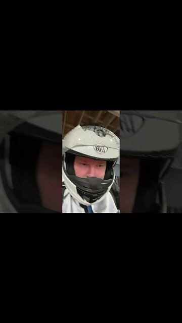 Ride to work, rainy.