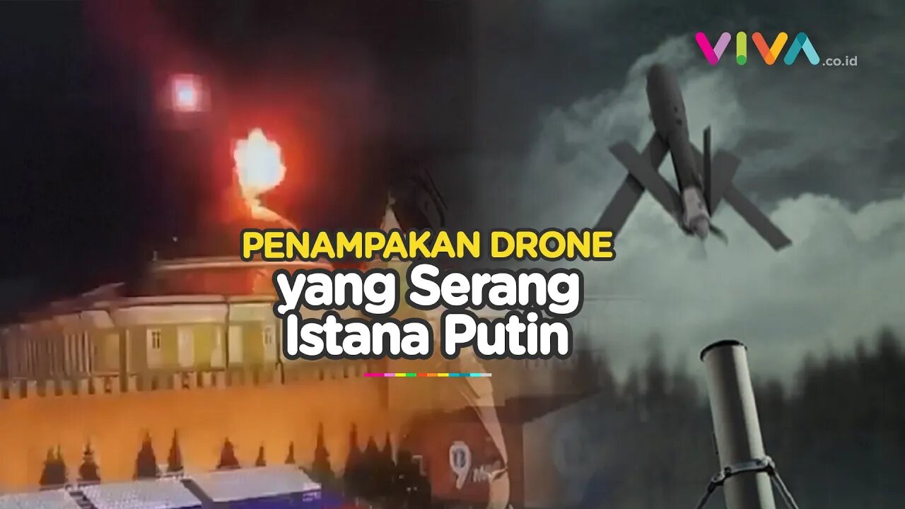 Wujud Drone Mematikan yang Nyaris Membunuh Vladimir Putin