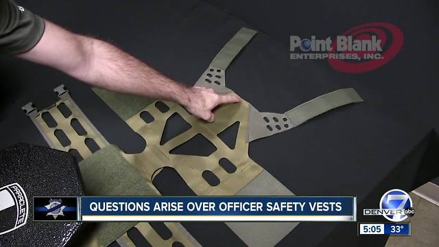 Questions arise over officer safety vests following death of Adams County deputy