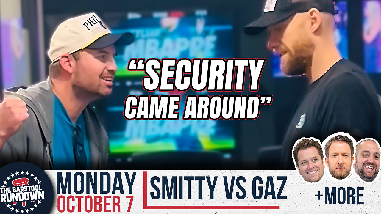 Smitty Snaps at Gaz Over Comments About Missing Live Stream | Barstool Rundown | October 7, 2024