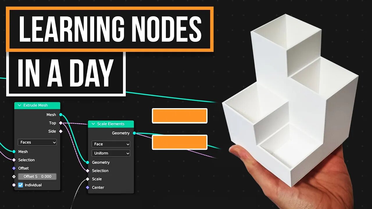Learning Geometry Nodes In One day