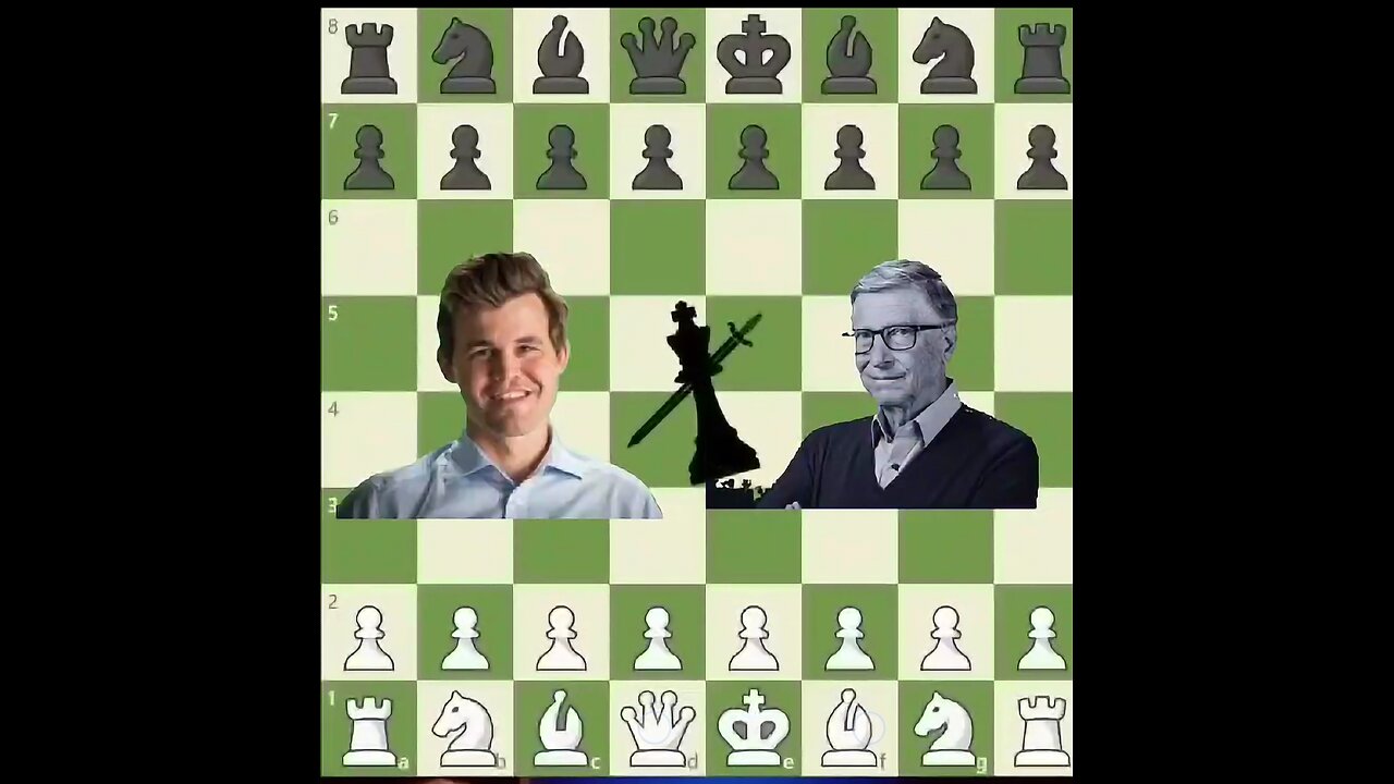 Magnus Carlsen Checkmate Bill Gates in 12 Seconds.