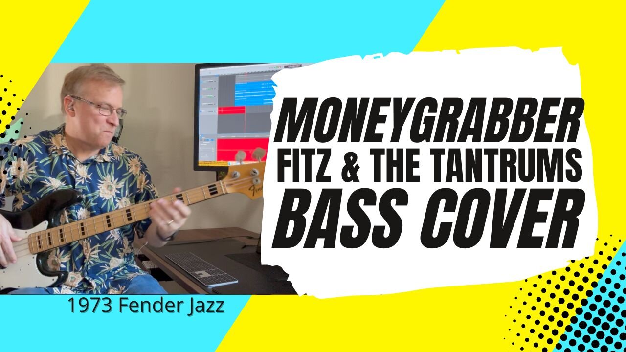 Moneygrabber - Fitz And The Tantrums - Bass Cover | 1973 Fender Jazz