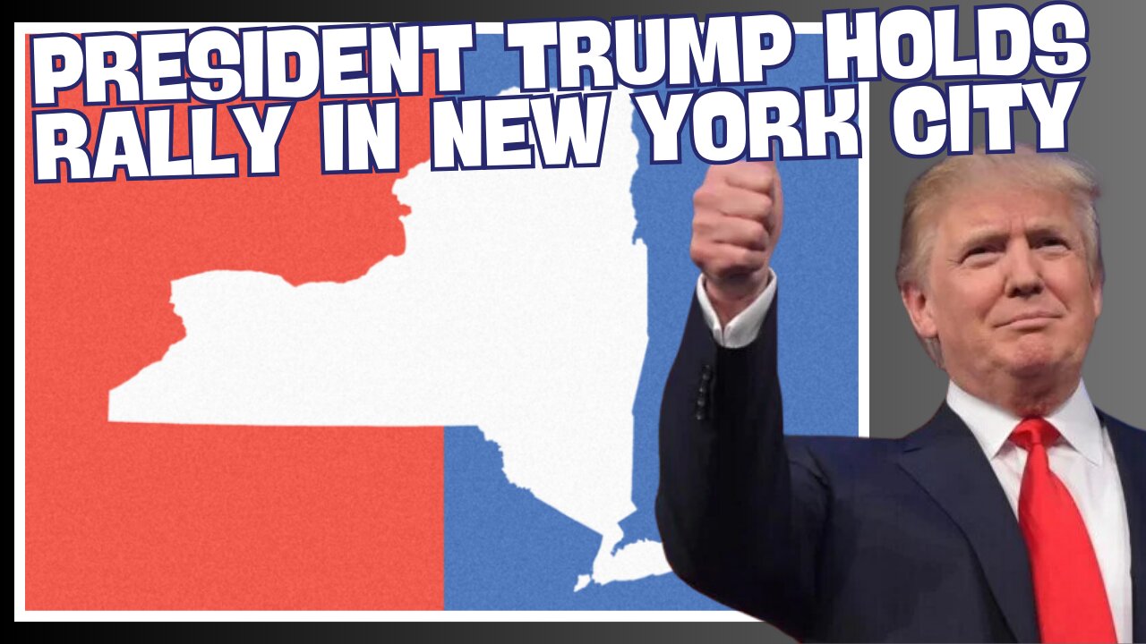 President Trump Holds Rally in New York City, Oct. 27, 2024, 5:00 pm ET