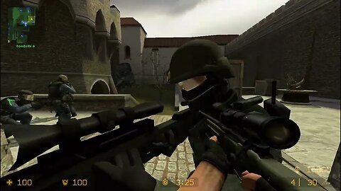 Counter Strike Source Piranesi Bots #17 Only Sniper Rifles