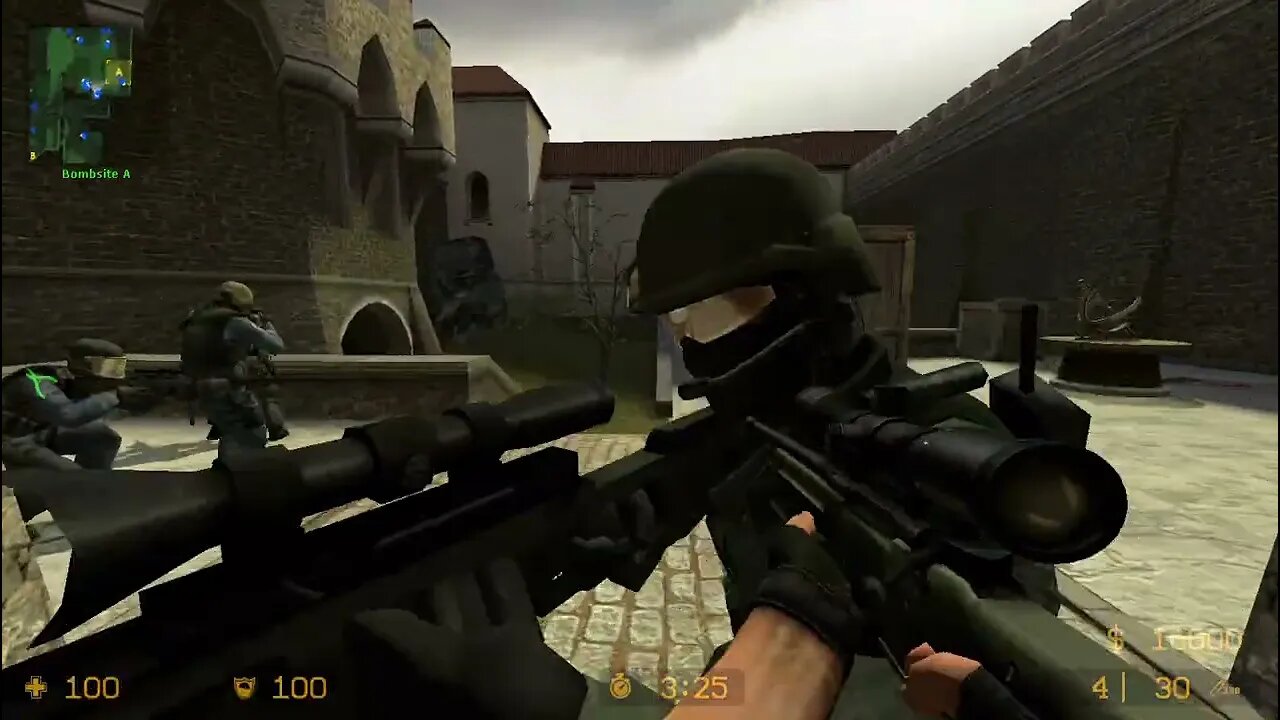 Counter Strike Source Piranesi Bots #17 Only Sniper Rifles