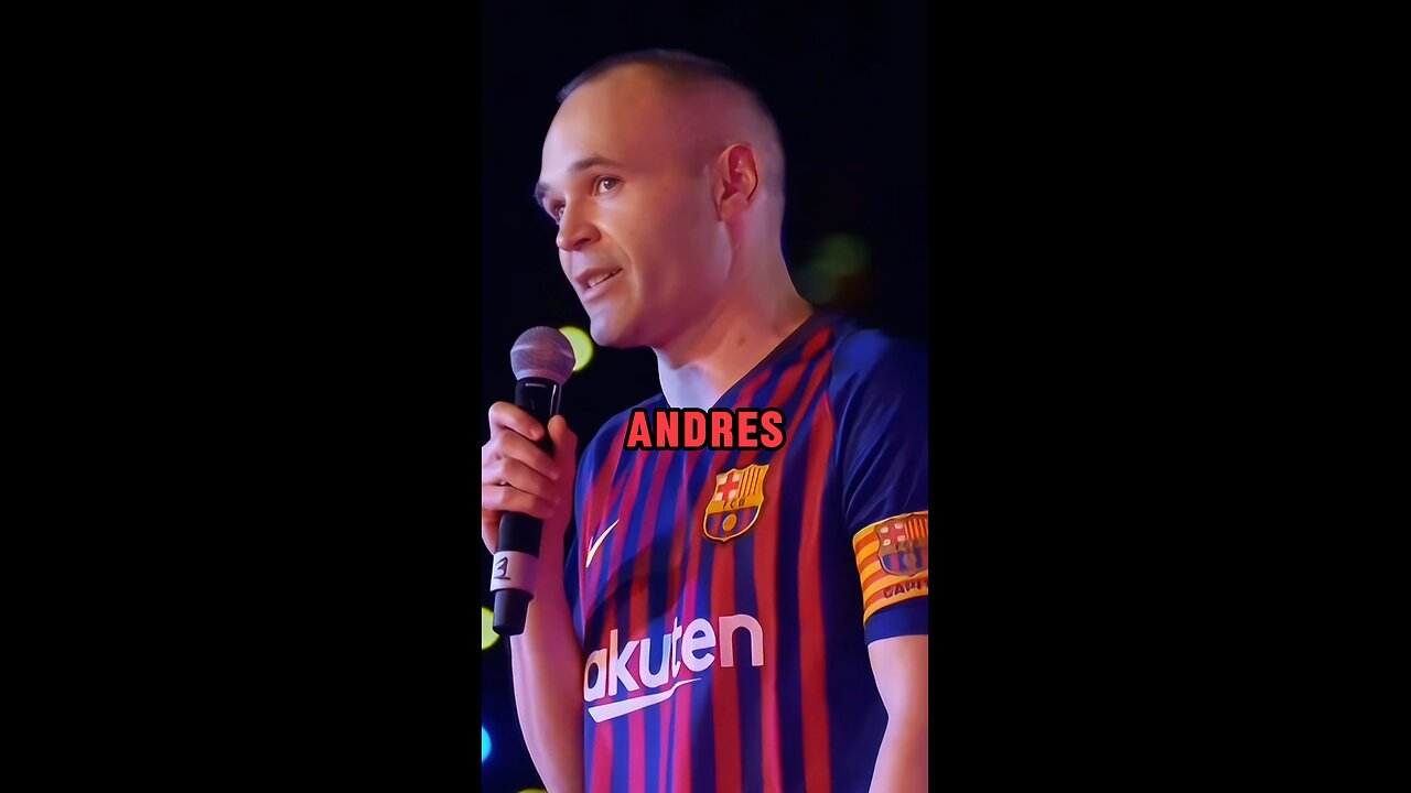 Andres Iniesta retired