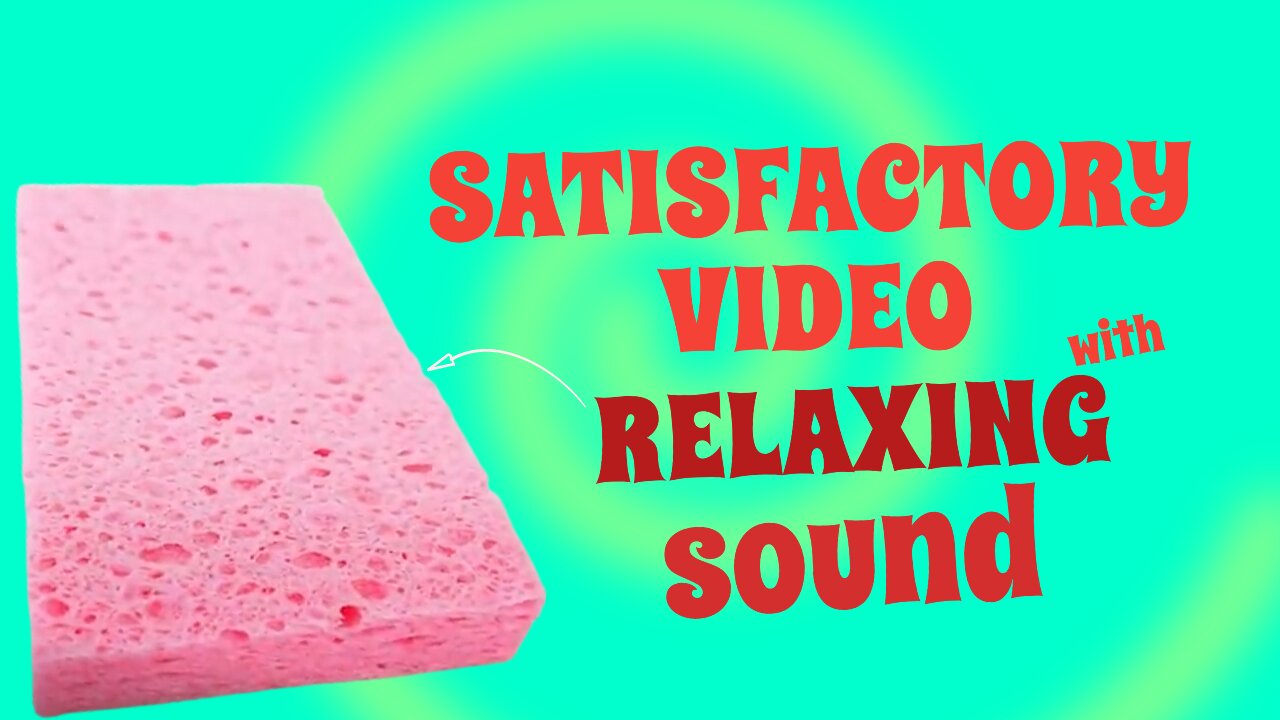 Satisfactory video with relaxing sound