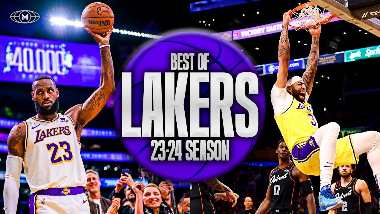 LA Lakers BEST Highlights & Moments 23-24 Season 🌴